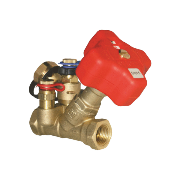 Robinete de echilibrare inclinate cu sectiune de trecere fixa, prize de presiune si golire STROMAX 4017 ML