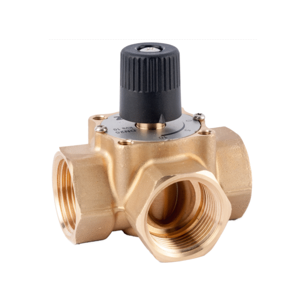 Robinete rotative cu 3 cai pentru actionare electrica