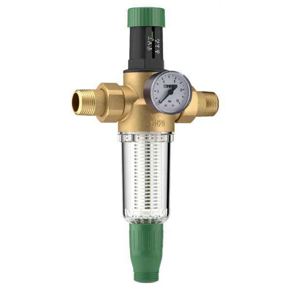 Reductoare de presiune cu filtru cu autocuratare pentru apa rece