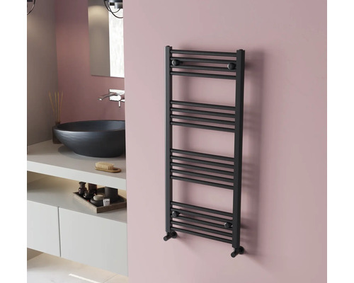 Radiator / Calorifer baie portprosop Koopman oțel negru mat imagine 2