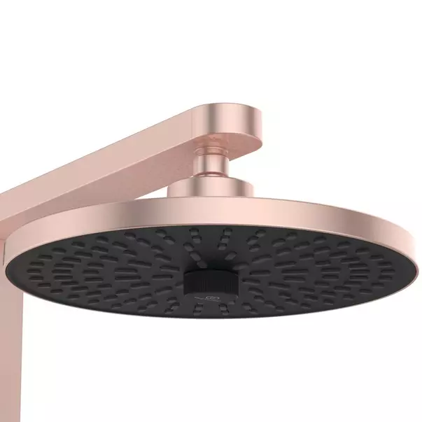 Coloana de dus cu baterie termostatata rose mat Ideal Standard Alu+ imagine 6