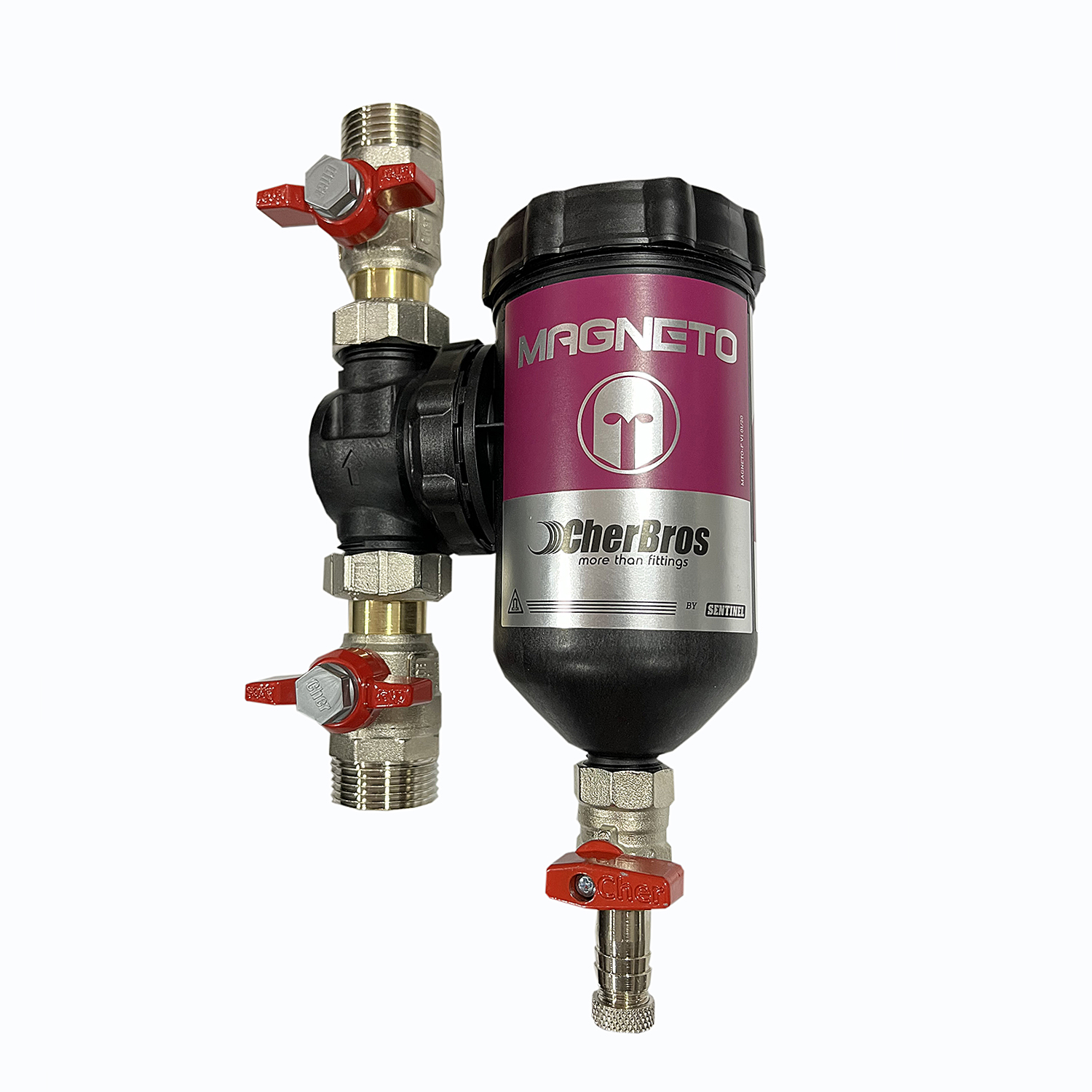 Filtru anti magnetita filet Magneto Cherbros Sentinel imagine 3