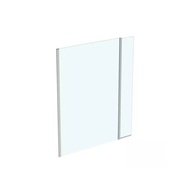 Paravan de dus tip Walk in Ideal Standard i life cu parte pivotanta 170x200 cm profil argintiu