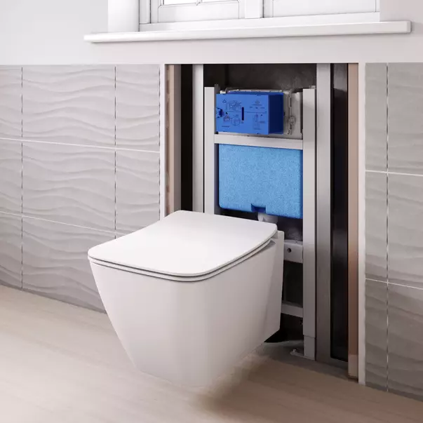 Rezervor wc incastrat Ideal Standard ProSys cu cadru metalic imagine 5