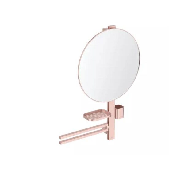 Set accesorii pentru lavoar Ideal Standard Alu+ rose mat din aluminiu