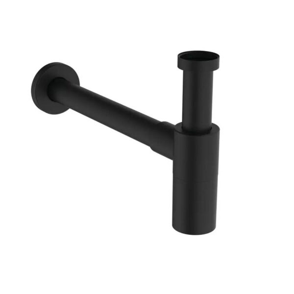 Sifon estetic pentru lavoar Ideal Standard Multisuite cilindric negru mat